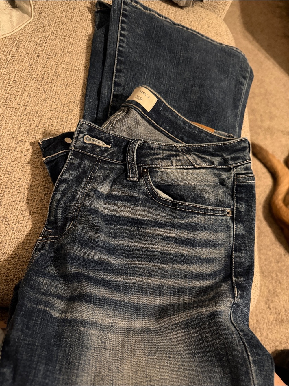 Stella BKE Women's Flare Jeans dark denim size 30x30